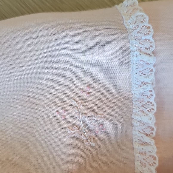 Vintage Sarah Louise English Wool Blend Baby Girls Pink Dress, 6-12 Months - Picture 6 of 15